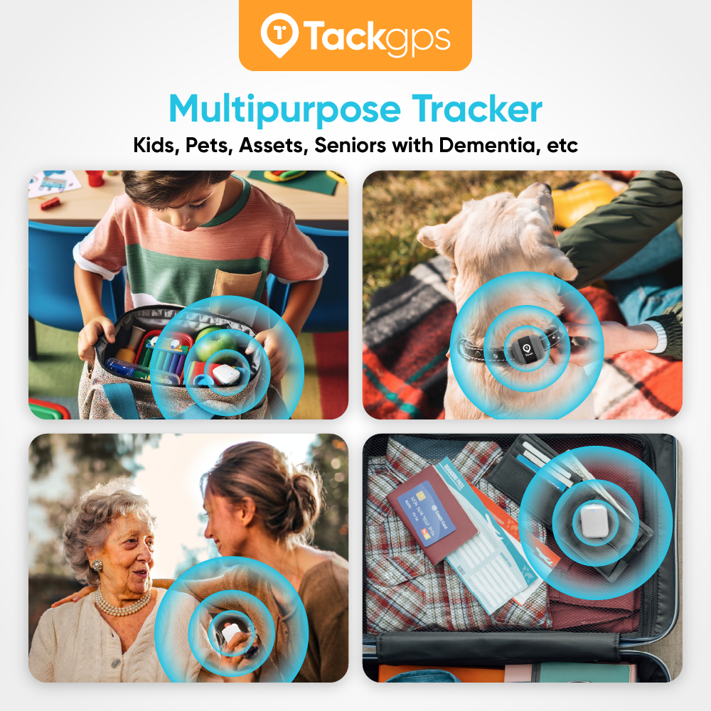 Tack GPS Tracker (Roaming in 30+ countries)