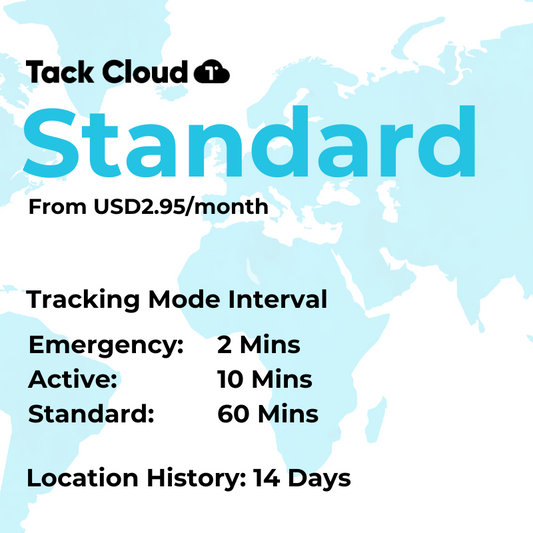 Tack Cloud - STANDARD Subscription (Device not included)
