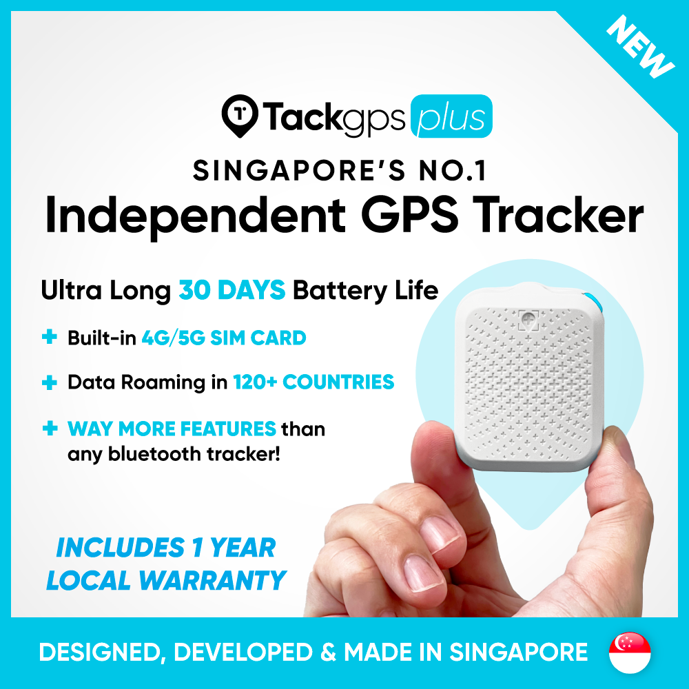 Tack GPS Plus Tracker (Global Version Roaming in 120+ countries)