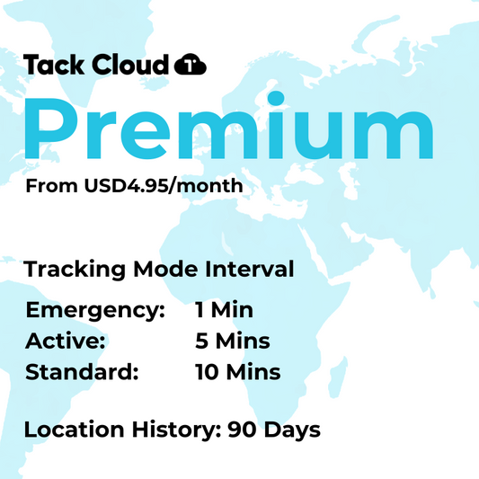 Tack Cloud - PREMIUM Subscription (Device not included)